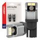 Żarówki LED CANBUS 3020 4SMD T10 W5W W10W 12V 24V -zdjęcie numer 1
