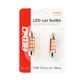 Żarówki LED CANBUS 4014 12SMD Festoon C5W C10W C3W 36mm White 12V 24V AMIO-01632 -zdjęcie numer 2