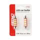 Żarówki LED CANBUS 4014 16SMD Festoon C5W C10W C3W 39mm White 12V 24V AMIO-01633 -zdjęcie numer 2