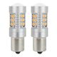 Żarówki LED CANBUS BAU15S PY21W Pomarańczowa Amber 12V 24V AMIO-02580 -zdjęcie numer 1