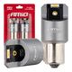 Żarówki LED FULL CAN PRO PY21W pomarańcz 12/24V -photo number 1