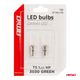 Żarówki LED STANDARD Green zielone W1W T5 12V 3030 1LED HP -zdjęcie numer 2