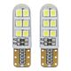 Żarówki LED STANDARD T10 W5W 12xSMD 2835 12V Silik -zdjęcie numer 1