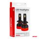 Żarówki samochodowe LED seria X3 H8 H9 H11 H16 6500K Canbus AMIO-02981 -zdjęcie numer 3