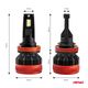 Żarówki samochodowe LED seria X3 H8 H9 H11 H16 6500K Canbus AMIO-02981 -zdjęcie numer 7