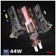 Żarówki samochodowe LED seria X4 Aviator H7 6500K Canbus -zdjęcie numer 6