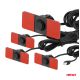 Zestaw czujników parkowania cofania Buzzer 4 sensory czarne wewnętrzne 16,5 mm AMIO-02253 -zdjęcie numer 4