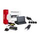 Zestaw czujników parkowania TFT02 4,3" z kamerą HD-502-IR 4 sensory czarne -zdjęcie numer 1
