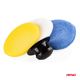 Zestaw gąbek czyszczących gąbki polerskie 3 x 125 mm AMIO-02904 -zdjęcie numer 4