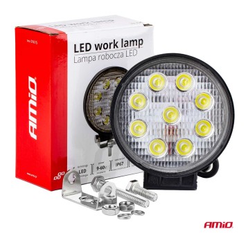 01615 LED Working lamp AWL04 4,5'27W FLAT 9-60V