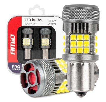 037225 Żarówki LED CAN PRO 1156 BA15S P21W R10W R5