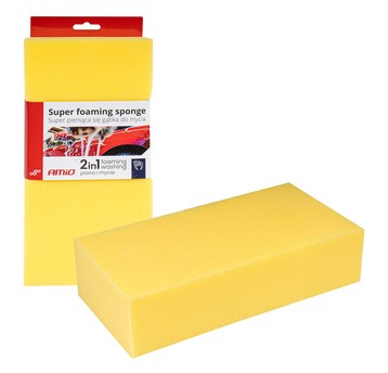 03842 Gąbka do mycia auta samochodu super miękka