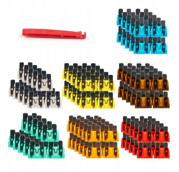 120pcs Fuses Fuse Kit Set 5-30 Amp UNI VAL+PullerB