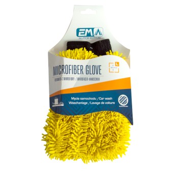 15/ EM Rękawica do mycia sam.z mikrofibry 23x17 cm