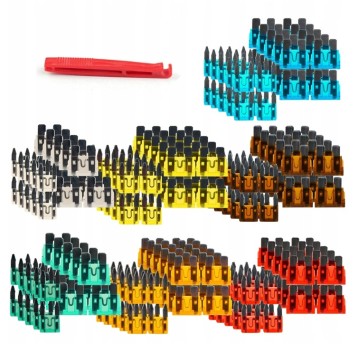 300pcs Fuses Fuse Set 5-30 Amp UNI MINI VA+PullerB