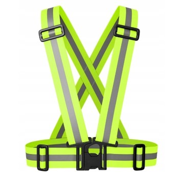 58504 Szelki odblaskowe, seledynowe