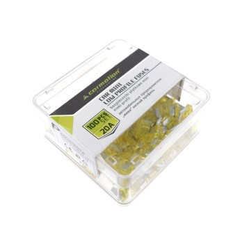 86207 Bezpiecznik płytkowy MINI niski 20A x100szt