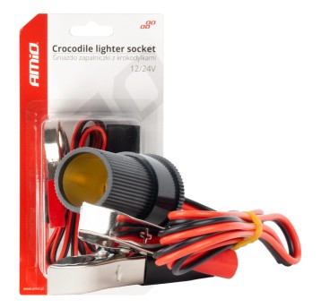 Adapter gniaz. Zap. z wyj. na kro. 12V 24V 100cm