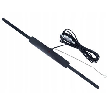 Antena radiowa wewnętrzna ze wzmacniaczem