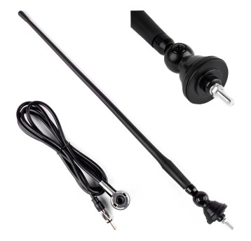 Antena samochodowa 34cm 5mm adapter ANT02