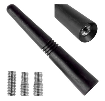 Antena samochodowa maszt anteny 9 cm z 3 adapterami 567mm ANTM09 AMIO-01509