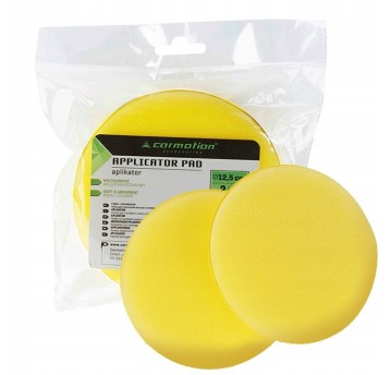 APLIKATOR GĄBKA DO WOSKÓW I NABŁ. FI 12.5cm 2szt.