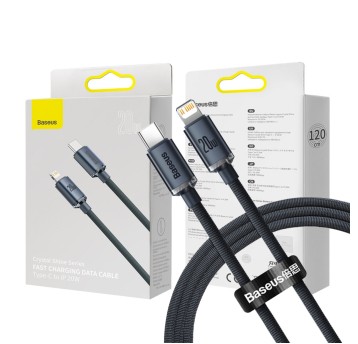 BASEUS Crystal Kabel USB-C Lightning PD 20W 1,2m C