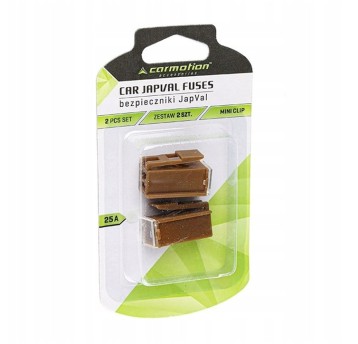 BEZPIECZNIKI JAPVAL MINI CLIP, 25A, 2 SZT.