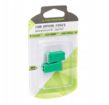 BEZPIECZNIKI JAPVAL MINI FEMALE 14, 40A, 2 SZT.