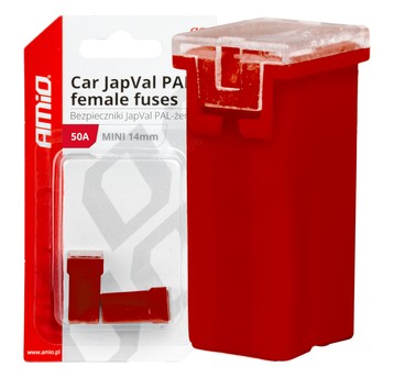 BEZPIECZNIKI JAPVAL MINI FEMALE 14, 50A, 2 SZT.