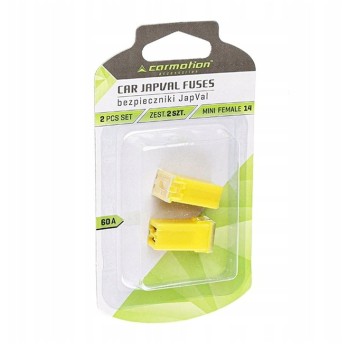 BEZPIECZNIKI JAPVAL MINI FEMALE 14, 60A, 2 SZT.