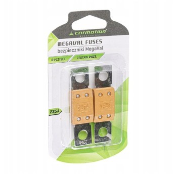 Bezpieczniki MEGAVAL, 225A, 2 szt.