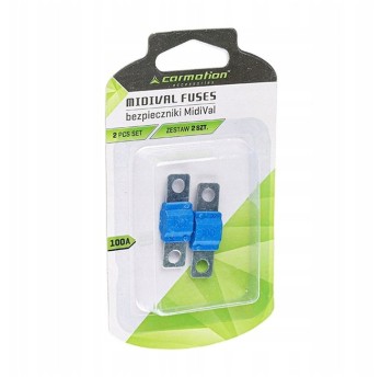 Bezpieczniki MIDIVAL, 100A, 2 szt.
