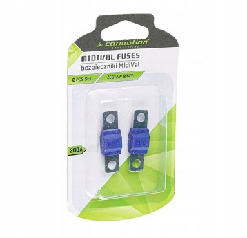 Bezpieczniki MIDIVAL, 200A, 2 szt.