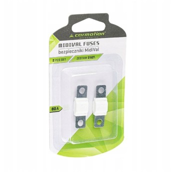 Bezpieczniki MIDIVAL, 80A, 2 szt.