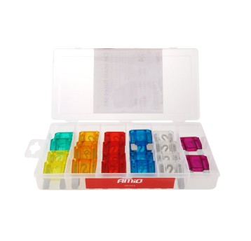 Bezpieczniki samochodowe MAXI zestaw komplet MIX 24 szt.