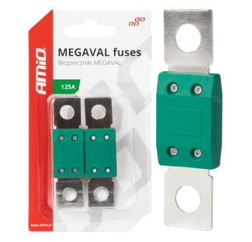 Bezpieczniki samochodowe MEGAVAL MTA 2 szt. 125A AMIO-03464