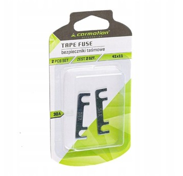 Bezpieczniki taśmowe 41x11 mm, 30A, 2 szt.
