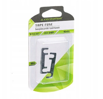 Bezpieczniki taśmowe 41x11 mm, 50A, 2 szt.