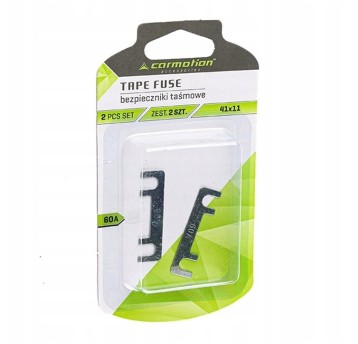 Bezpieczniki taśmowe 41x11 mm, 60A, 2 szt.