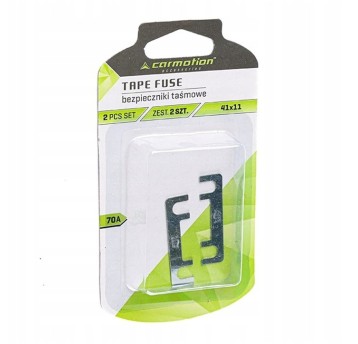 Bezpieczniki taśmowe 41x11 mm, 70A, 2 szt.