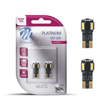 Blister LB804W - W5W 4xSMD5630 +1xHP LED 12V White