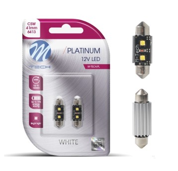 Blister LB814W - C5W 41mm 2xHP LED 12V White