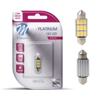 Blister LB815W-01B - C5W 36mm 9xSMD5630 12V White