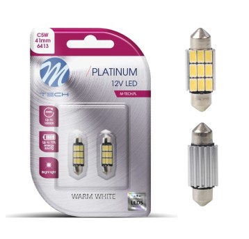 Blister LB816WW - C5W 41mm 9xSMD5630 12V Warm White