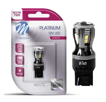 Blister LB822W-01B - T20 single beam , 12-24V 14x2835SMD, Canbus, White