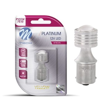 Blister LB836Y-01B - BAU15s, 12-24V 4xLED HP, Ambe