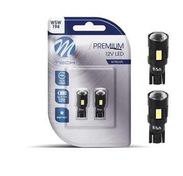 Blister x2 Dioda LED L339 - W5W 6xSMD5630 12V ring