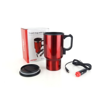 Czajnik kubek termiczny podgrzewany