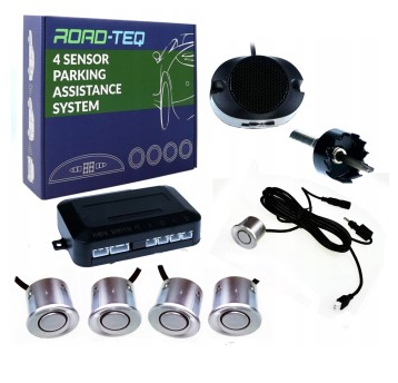 Czujnik parkowania z konektorem - CP6 buzzer 4X srebrny